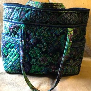 Vera Bradley Large travel tote Rhythm and Blues